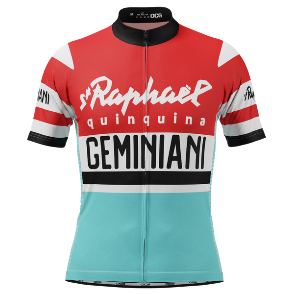 Men's St Raphael-Geminiani Retro Short Sleeve Cycling Jersey