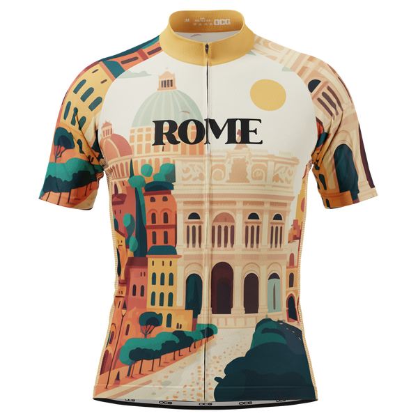 Men's Around The World - Rome Short Sleeve Cycling Jersey