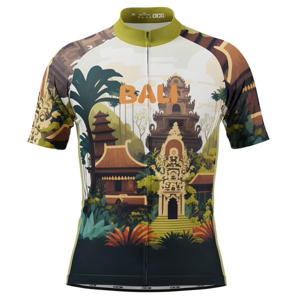 Men's Around The World - Bali Short Sleeve Cycling Jersey