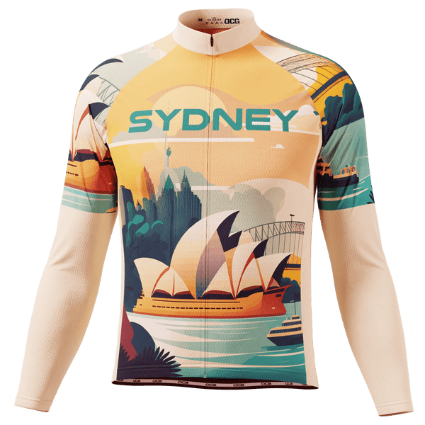 Men's Around The World - Sydney Long Sleeve Cycling Jersey