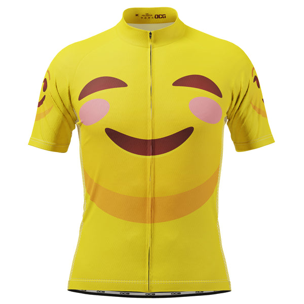 Men's Still Behind Me Emoji Short Sleeve Cycling Jersey