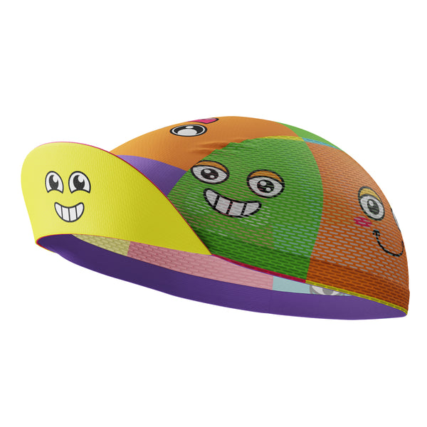 Unisex Emoji Fever Quick Dry Cycling Cap