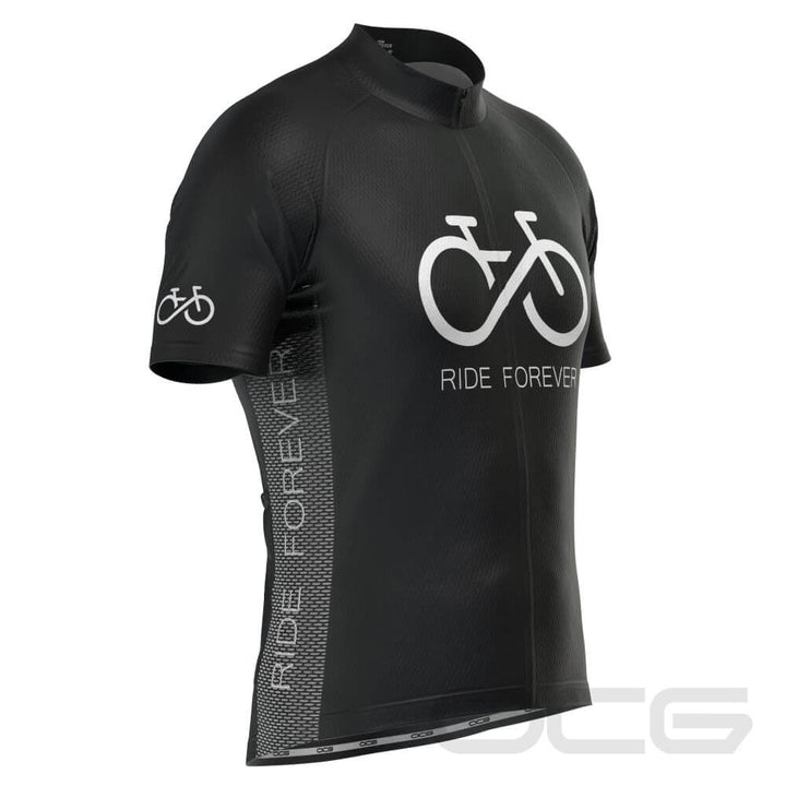 Men's Ride Forever Infinity Short Sleeve Cycling Jersey