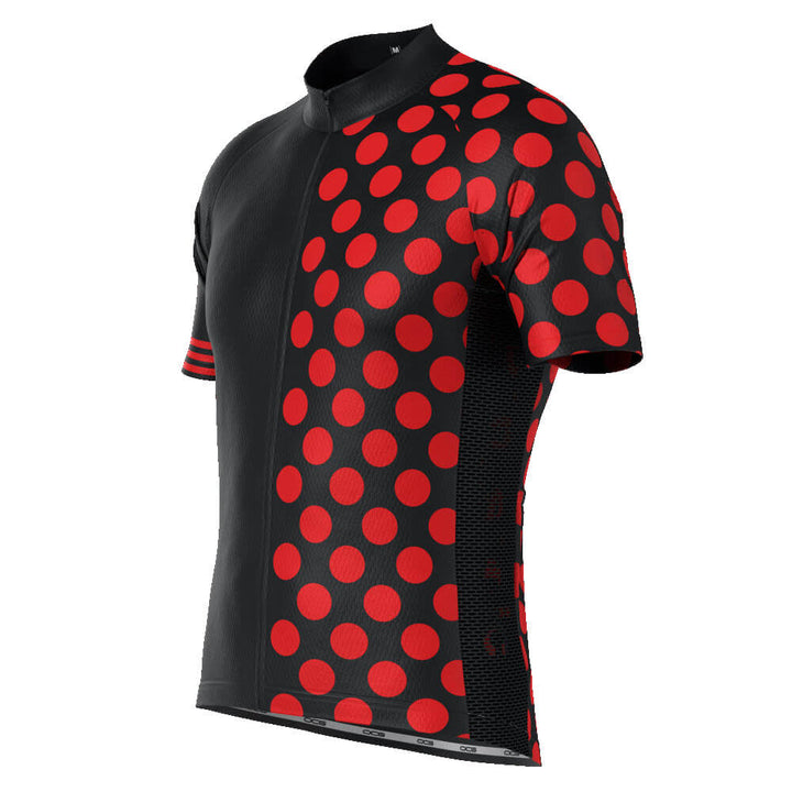Men's King of The Mountain Polka Dot Cycling Jersey