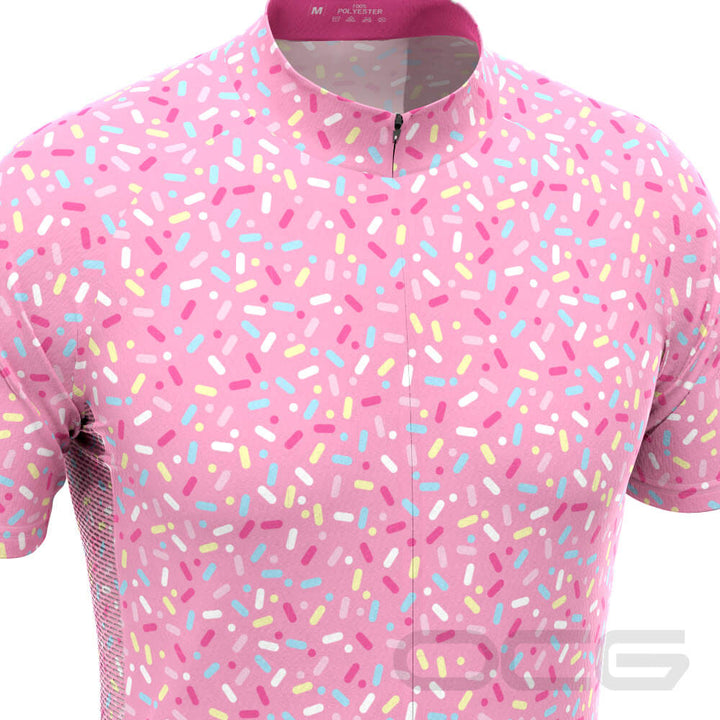 Men's Candy Makes Me Happy Short Sleeve Cycling Jersey