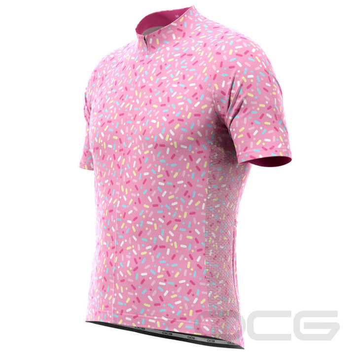 Men's Candy Makes Me Happy Short Sleeve Cycling Jersey