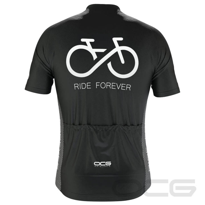 Men's Ride Forever Infinity Short Sleeve Cycling Jersey