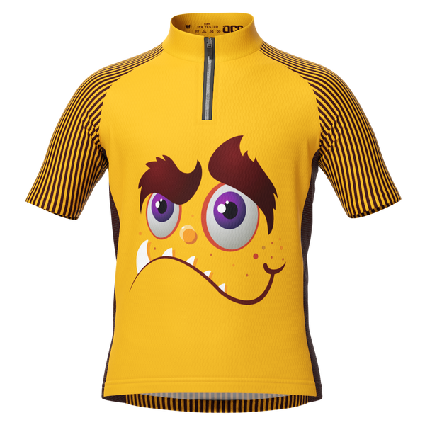 Kid's Fur-ocious Ride Short Sleeve Cycling Jersey