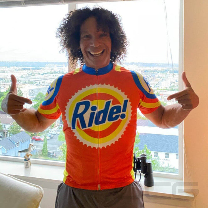 Men's Ride the Tide Short Sleeve Cycling Jersey