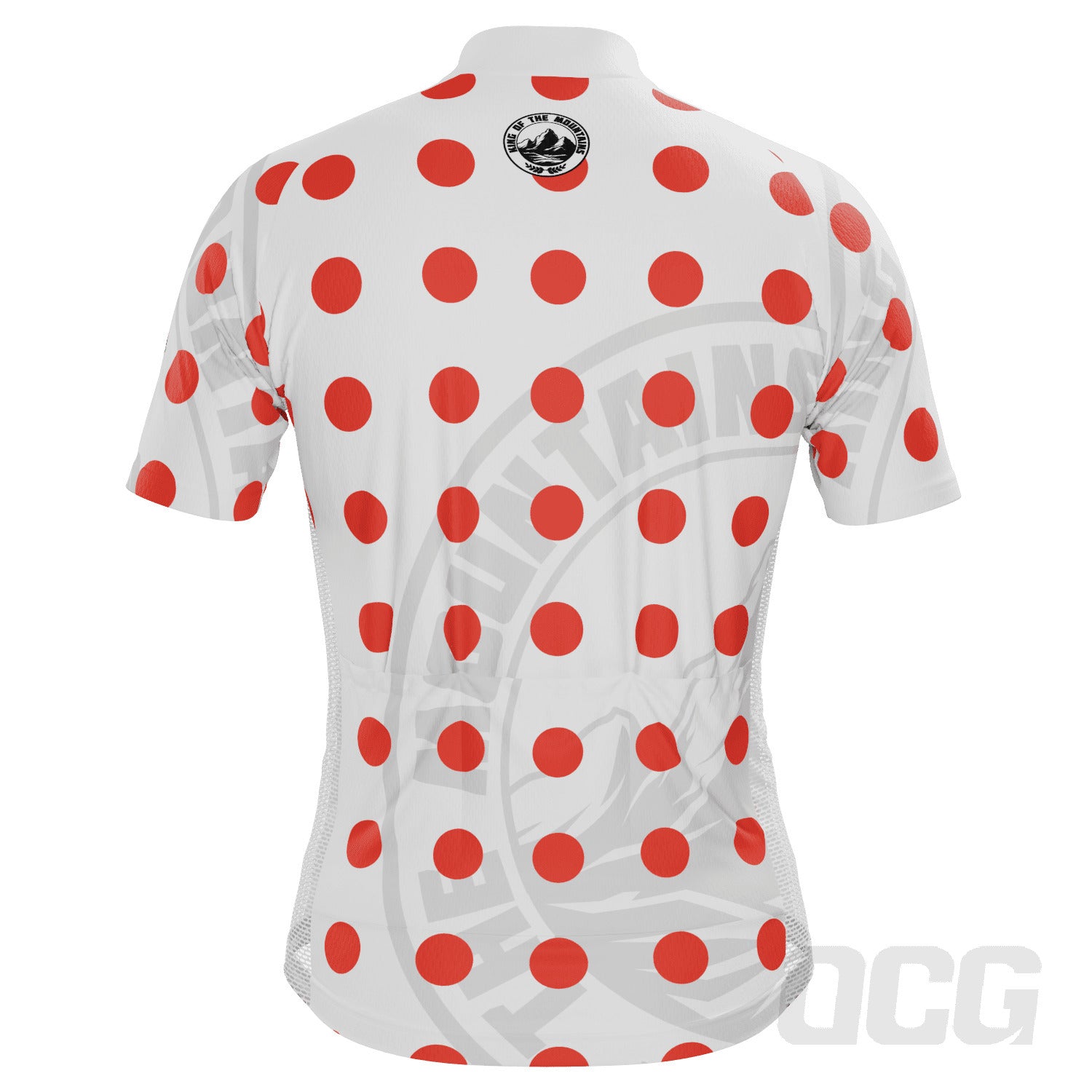 polka dot bike jersey