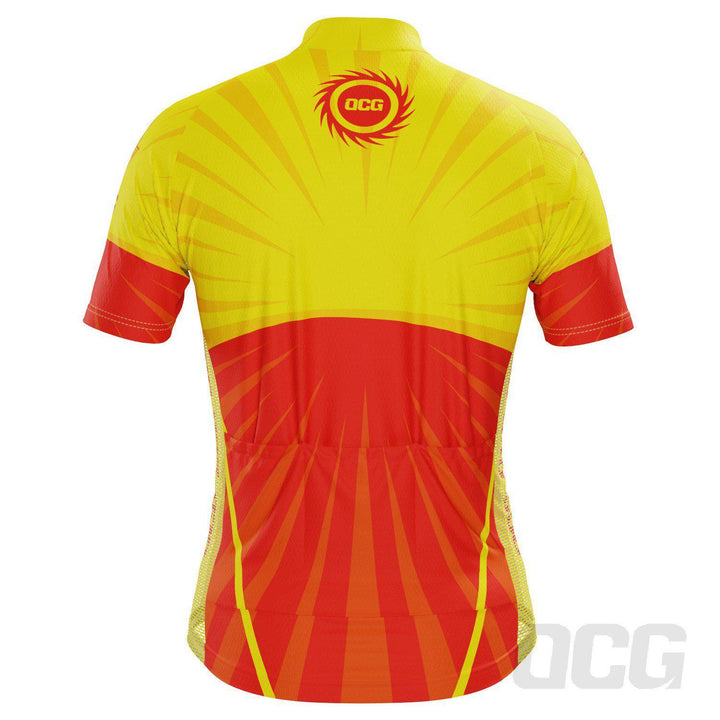 Men's Support the Sun Short Sleeve Cycling Jersey