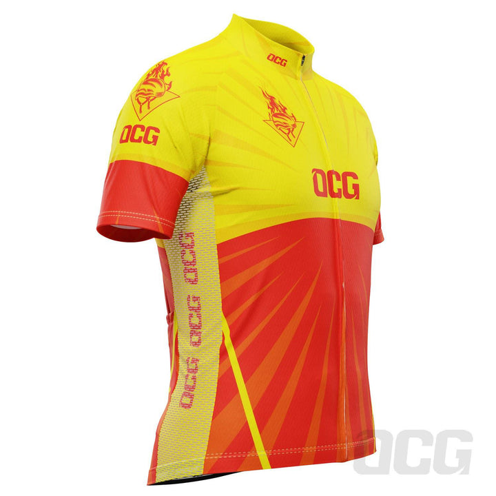 Men's Support the Sun Short Sleeve Cycling Jersey