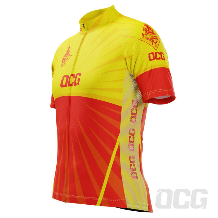 Men's Support the Sun Short Sleeve Cycling Jersey