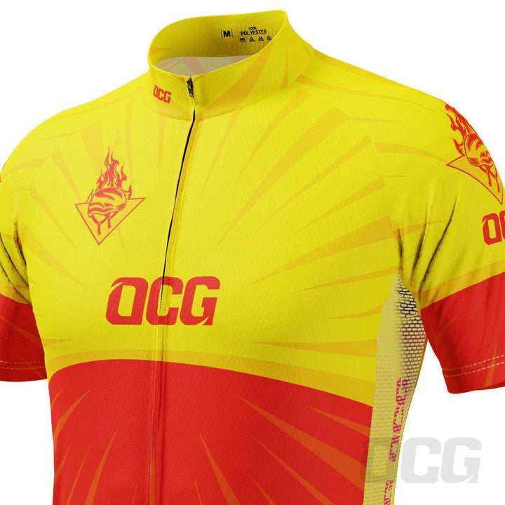 Men's Support the Sun Short Sleeve Cycling Jersey