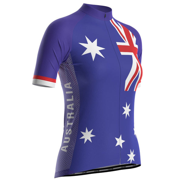 Women's Australia Southern Cross Short Sleeve Cycling Jersey