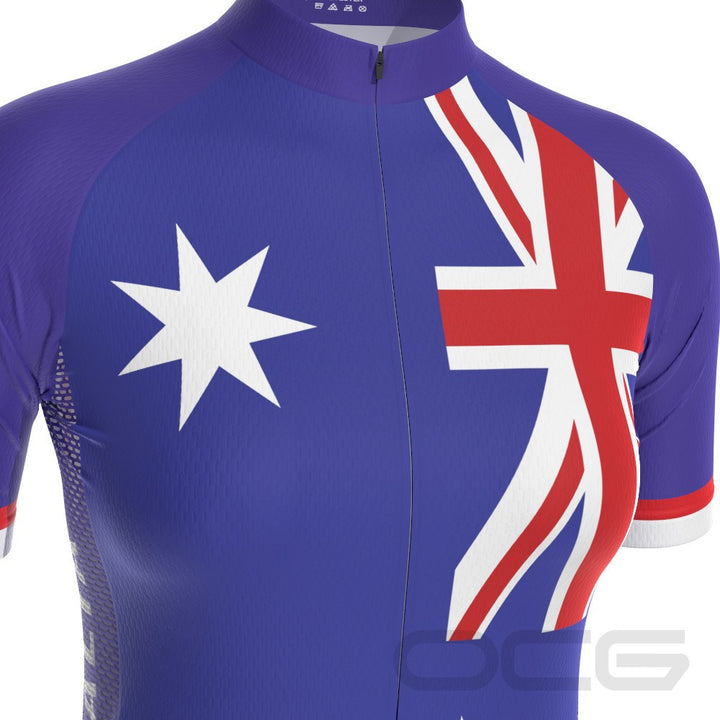 Women's Australia Southern Cross Short Sleeve Cycling Jersey