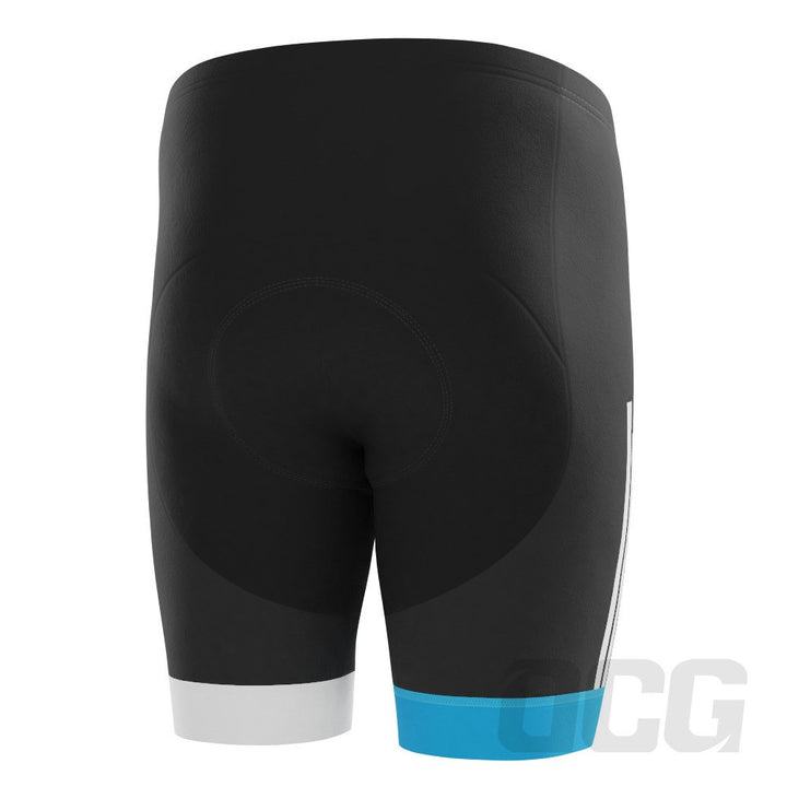 Men's Blue American Stripes Pro-Band Cycling Shorts