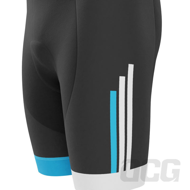 Men's Blue American Stripes Pro-Band Cycling Shorts