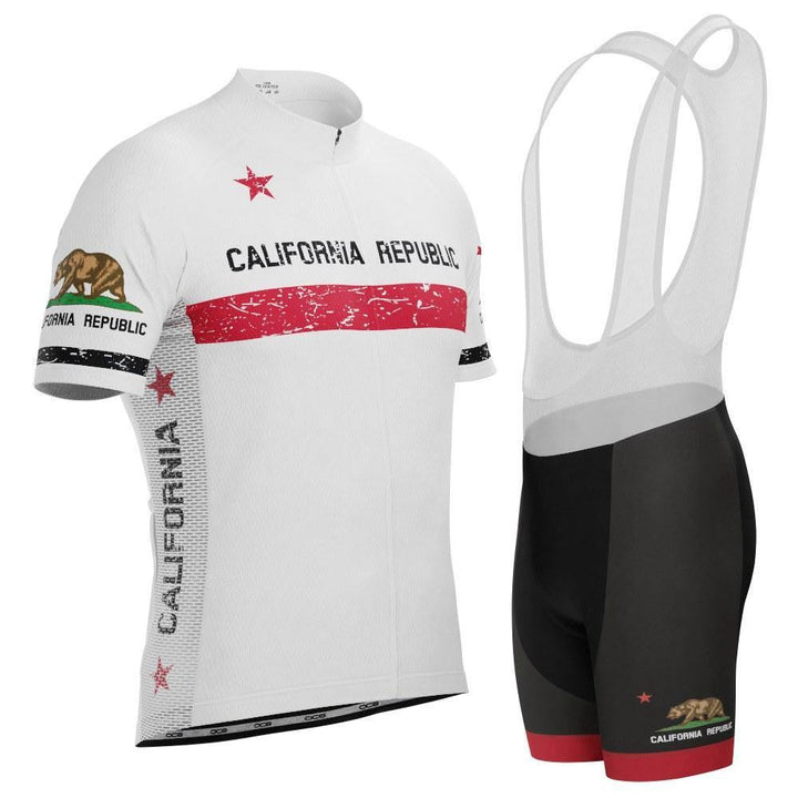 Men's California Republic Short Sleeve Cycling Kit