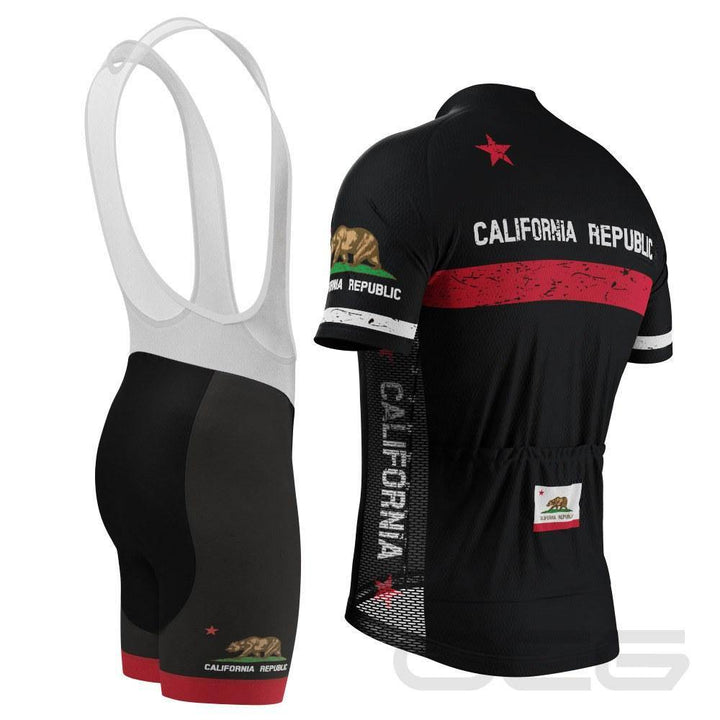 Men's California Republic Short Sleeve Cycling Kit