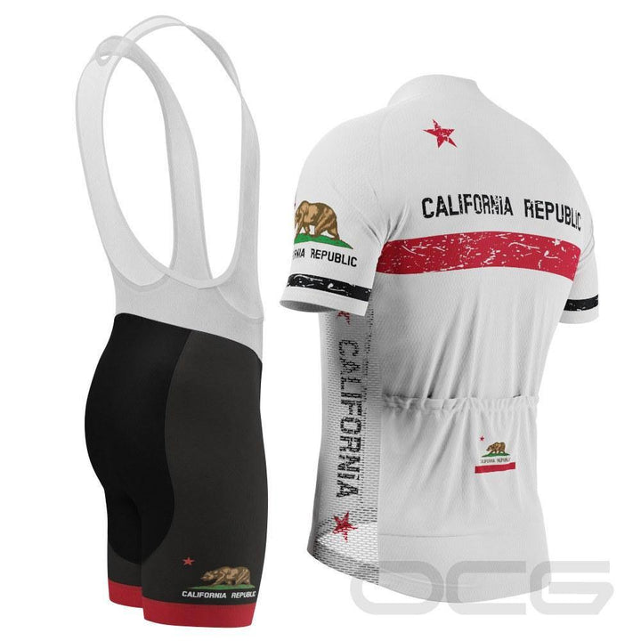 Men's California Republic Short Sleeve Cycling Kit