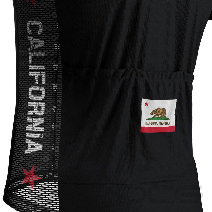 Men's California Republic Short Sleeve Cycling Kit