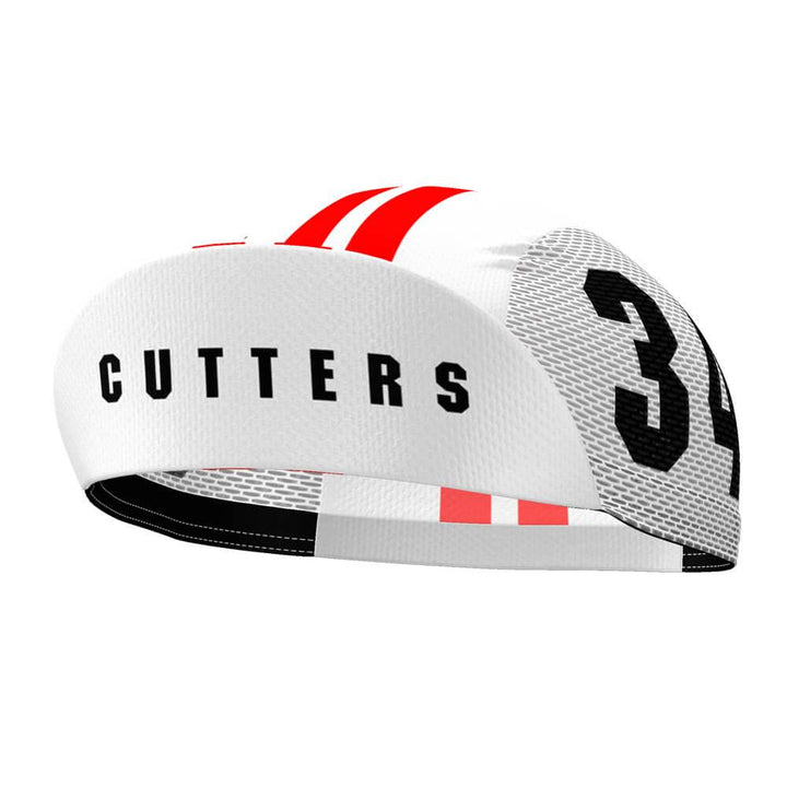 Cutters Breaking Away Quick-Dry White Cycling Cap