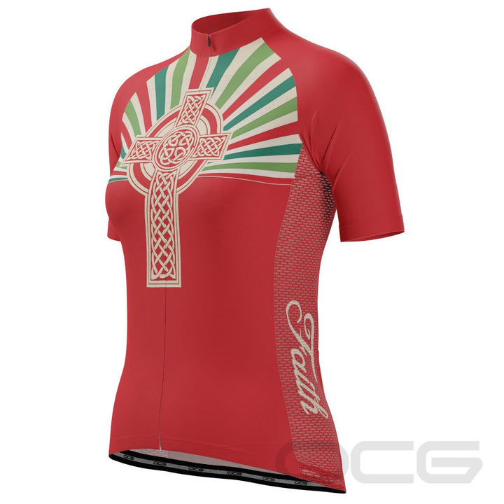 Women's Christian Fearless in Faith Cycling Jersey