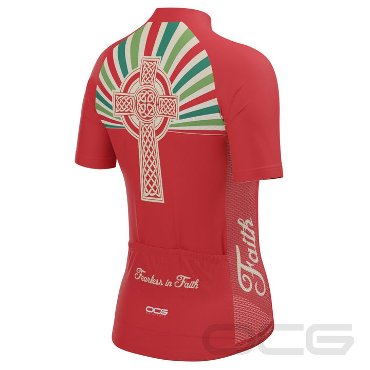 Women's Christian Fearless in Faith Cycling Jersey