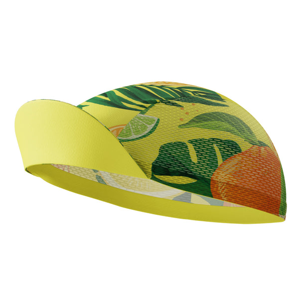 Unisex Citrus Explosion Quick Dry Cycling Cap