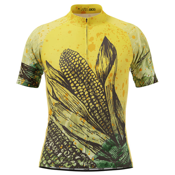 Men's Corny Short Sleeve Cycling Jersey