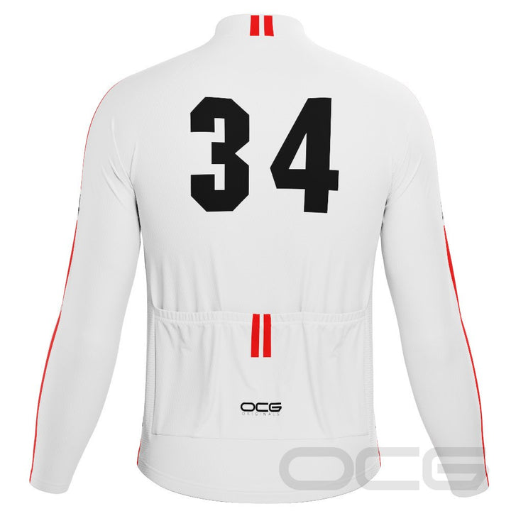 Men's Cutters Breaking Away Movie Long Sleeve Cycling Jersey