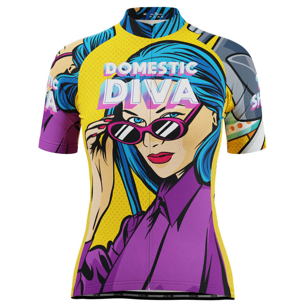 Women's Domestic Diva The Shero Short Sleeve Cycling Jersey