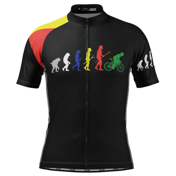 Men's Evolution of Man Short Sleeve Cycling Jersey