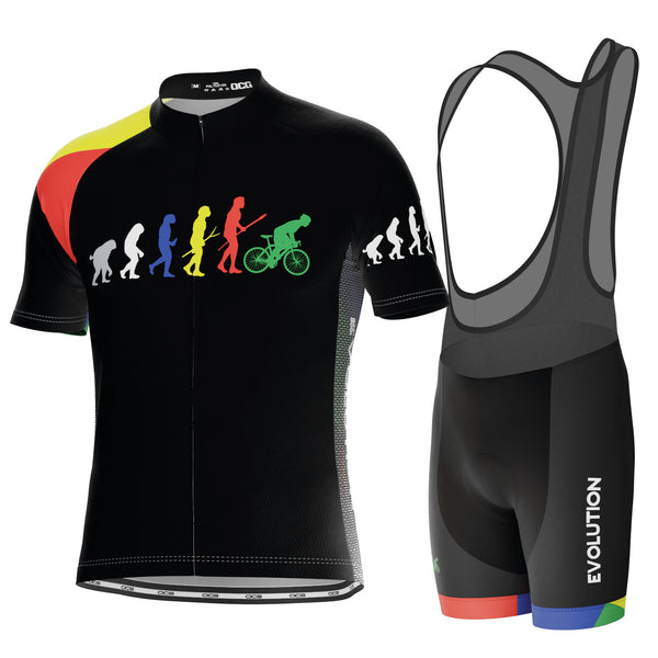 Men's Evolution of Man 2 Piece Cycling Kit