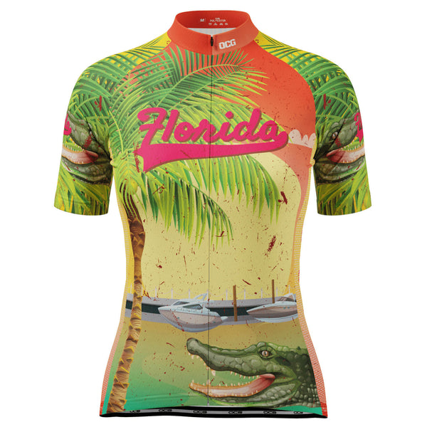 Women's Around The World - Florida Short Sleeve Cycling Jersey