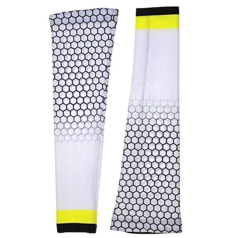 Unisex White Arm Warmers only 19.99 Exclusive to Online