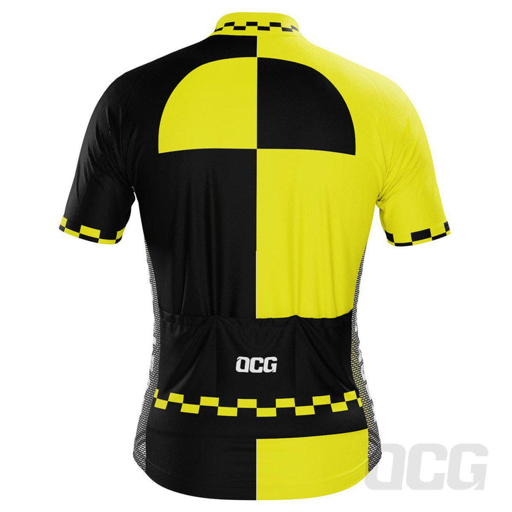 Men's Keep Clear Test Dummy Safety High Viz Cycling Jersey