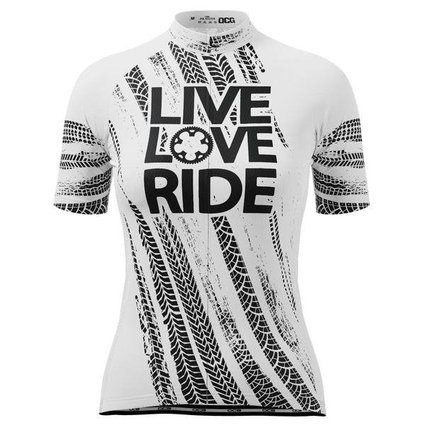 Women's Live Love Ride Short Sleeve Cycling Jersey