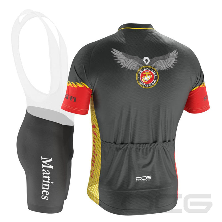 Men's Marine Corps USMC Short Sleeve Cycling Kit