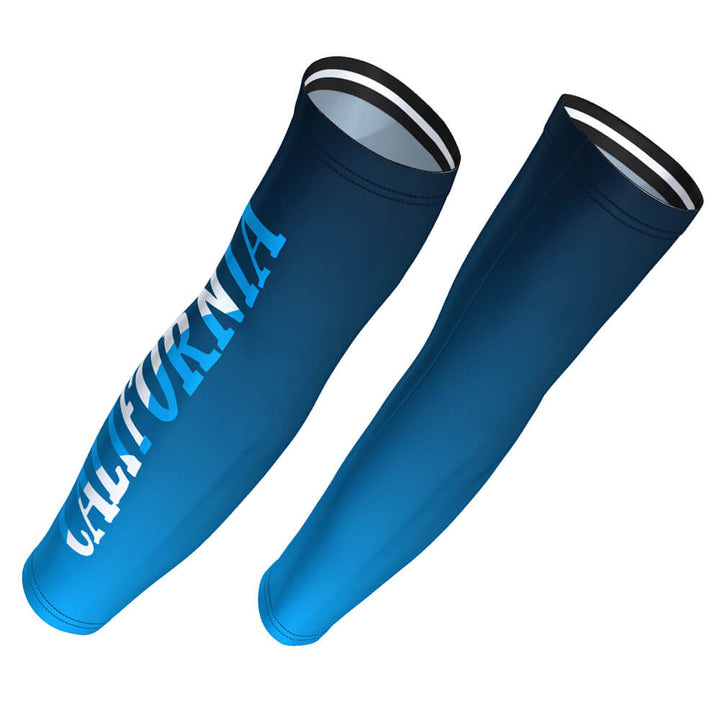 Unisex California Blue Arm Warmers