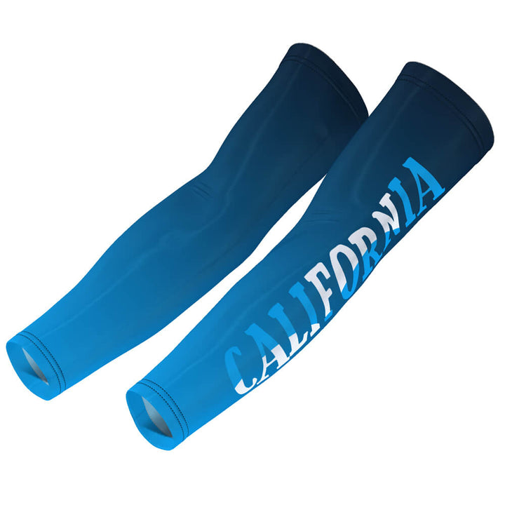 Unisex California Blue Arm Warmers