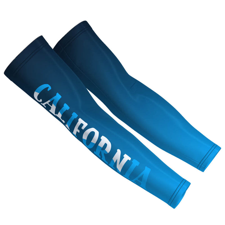 Unisex California Blue Arm Warmers