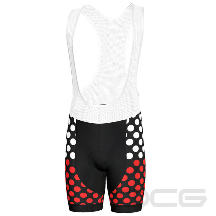 Men's Polka Dot Pro-Band Cycling Bib