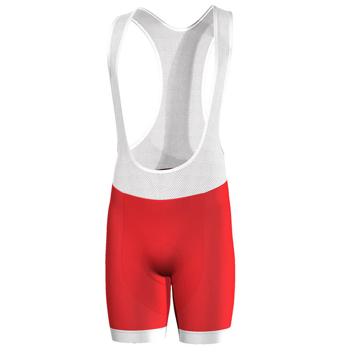 Men's Christmas Red Pro-Band Cycling Bibs