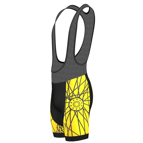 Men's Spokes and Chain Pro-Band Cycling Bib