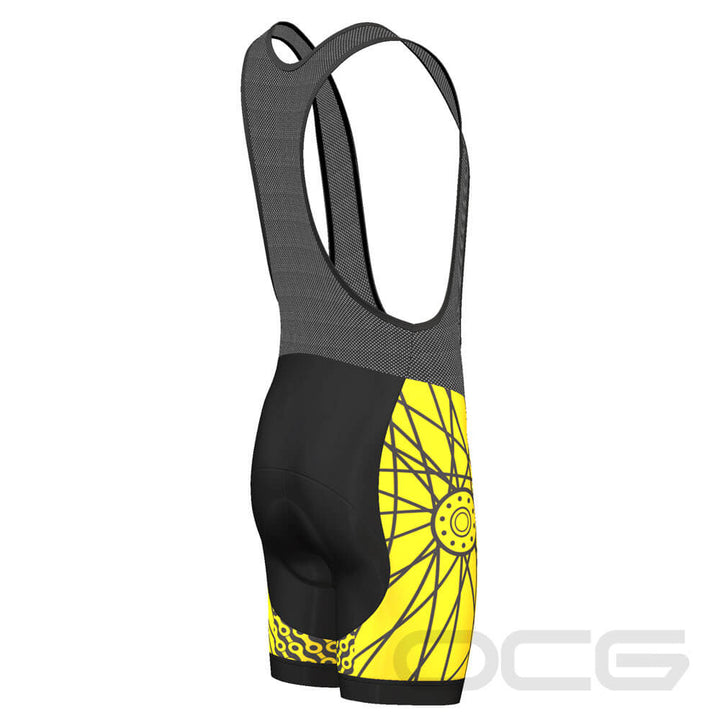 Men's Spokes and Chain Pro-Band Cycling Bib