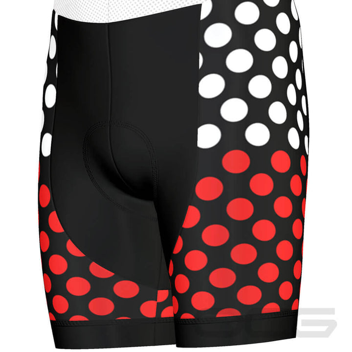 Men's Polka Dot Pro-Band Cycling Bib