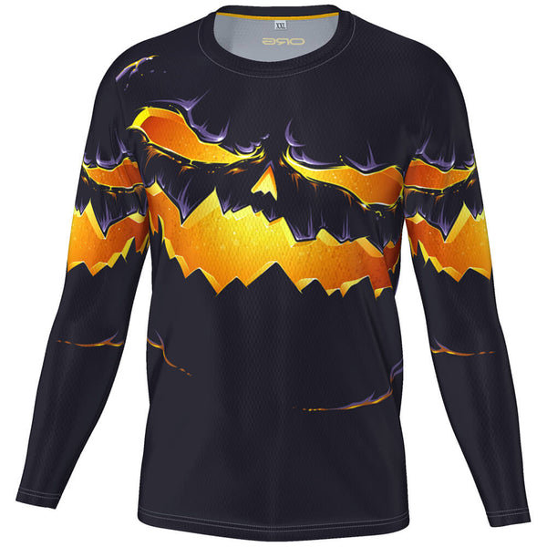 ORG Purple Pumpkin Eater Men's Long Sleeve Running Shirt