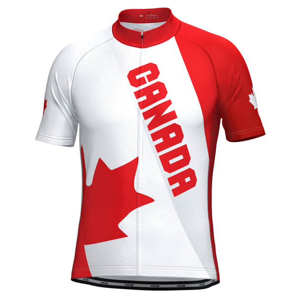 Men's Canada Bold Short Sleeve Cycling Jersey